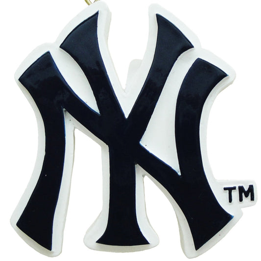 Yankees Blue NY Ornaments