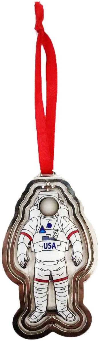 NASA Astronaut Ornament with Red Ribbon