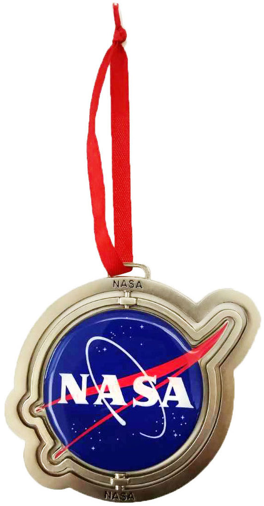 NASA X-MAS Ornament Meatball with Red Ribbon