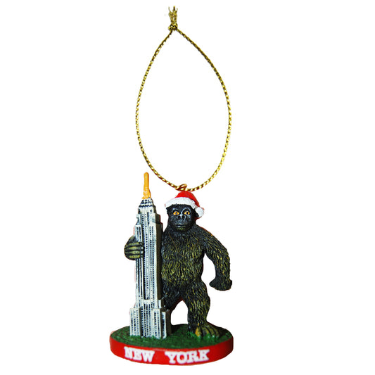 KONG X-MAS Poly Ornament with Santa Hat - Festive ESB/KING #