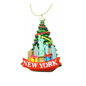 NYC Christmas Tree Ornament – New York Landmarks Holiday Scene