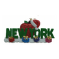 NYC Writing Ornament – Simple New York City Charm