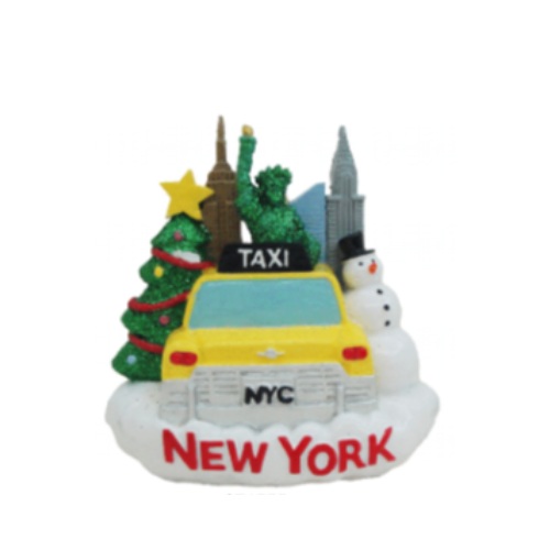 Big Apple Holiday Ornament – NYC Landmarks & Festive Charm