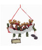 Moose Family Of 5 Ornament For Personalization