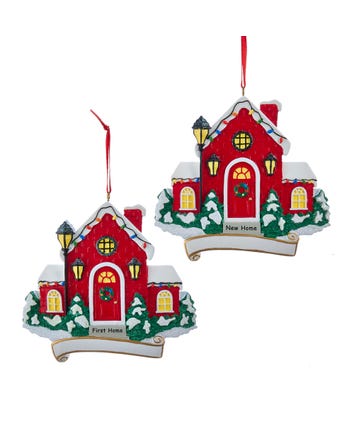 "First Home" and "New Home" Christmas Ornament