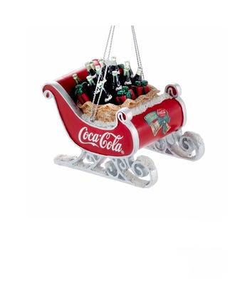 Coca-Cola® Sleigh Ornament