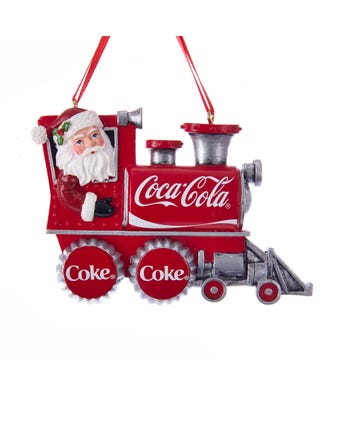 Coca-Cola® Santa Train Ornament