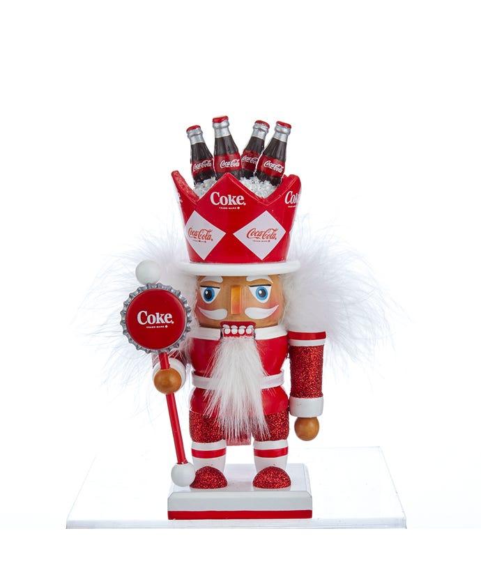 8“ Coca-Cola® Nutcracker