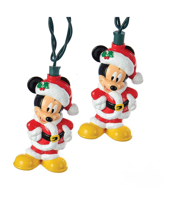 11.5' UL 10-Light Disney© Mickey Mouse Light Set