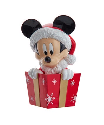 8" Un-Lit Disney© Mickey In Present Treetop