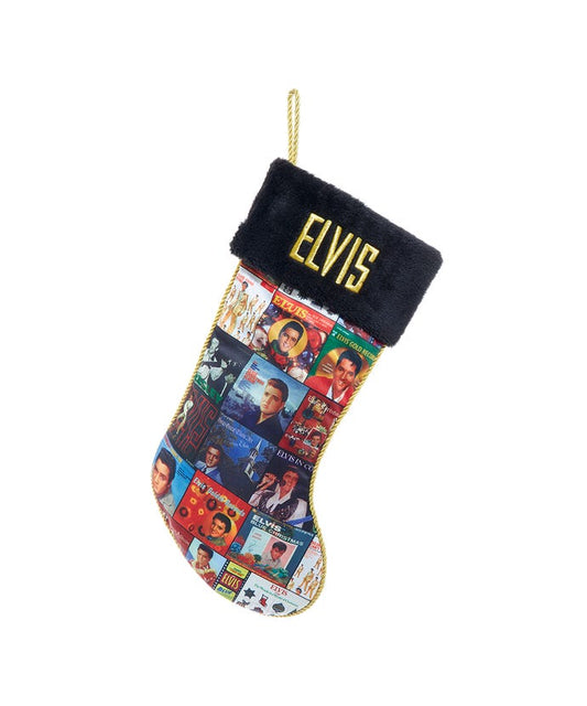 Elvis Presley® Holiday Albums Stocking