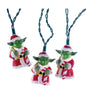 11.5' UL 10-Light Star Wars™ Yoda In Santa Suit Light Set